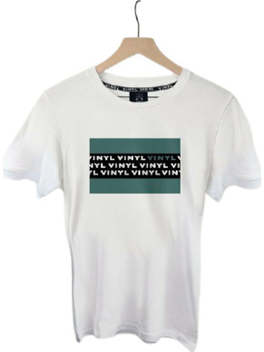 Vinyl Art Clothing 41223 Ανδρικό T-shirt Λευκό