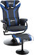 Vinsetto 833-886V70BU Gaming Chair with Footrest Black