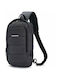 Men's Bag Sling Γκρι Σκούρο