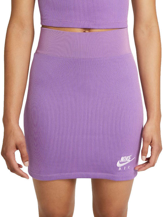 Nike Air Ψηλόμεση Mini Φούστα Μωβ