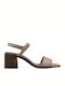 Sandalen Beige