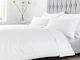 Hotelbettlaken Weiß Doppel 220x270cm 1Stück