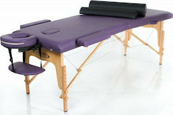 Rest Pro Classic 2 + Massage Bolsters Κρεβάτι Μασάζ Μωβ 192x70εκ.
