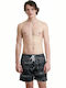 Herren Badebekleidung Shorts Schwarz mit Mustern