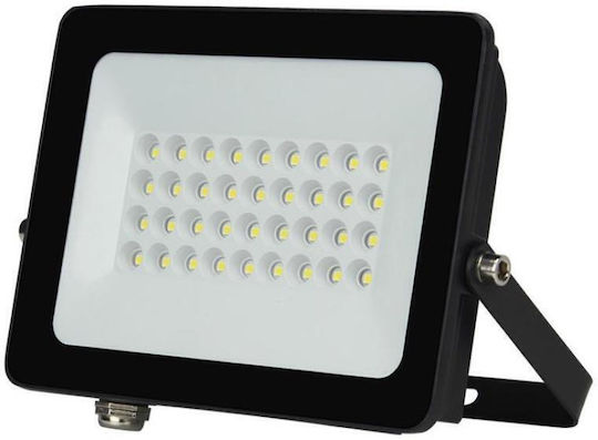 Lucas Waterproof LED Floodlight 30W Cold White 6400K IP65