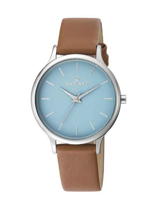 Watch with Brown Leather Strap RA425603