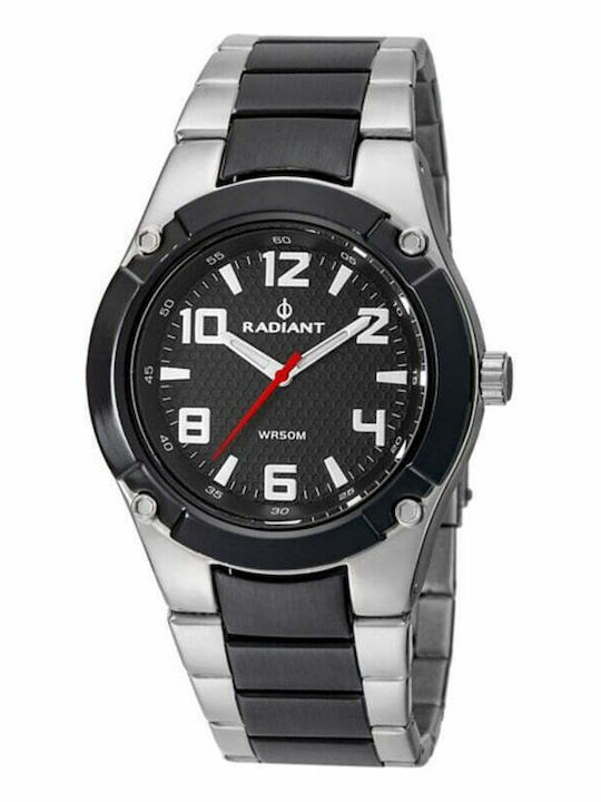 Radiant Men's Watch 48mm Battery with Metal Bracelet
