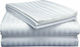 Lino Home Hotel Sheet White Queen Size 240x270cm 100% Cotton 1pcs