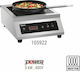 Bartscher Tabletop Inductive Commercial Electric Burner with 1 Hearths 5kW 40x53.5x18.3cm