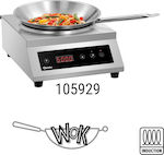 Bartscher Tabletop Inductive Commercial Electric Burner with 1 Hearths 5kW 40x52.5x19.5cm