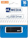 Verbatim MyMedia 16GB USB 2.0 Stick Negru