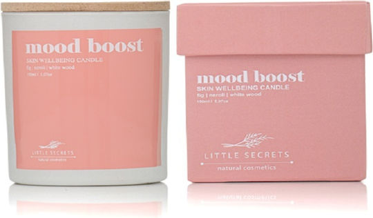 Little Secrets Mood Boost Αρωματικό Σόγιας σε Βάζο Σύκο, Νερόλι, και Λευκό Ξύλο