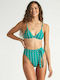 Billabong Bay Rise Bikini Slip High Waist Turquoise