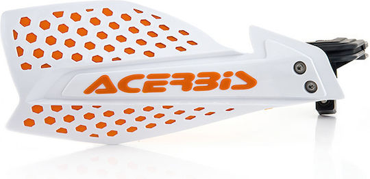Acerbis X-Ultimate Handguards Weiß/Orange in Orange Farbe