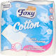Foxy Cotton Toilet Paper 4 Rolls 5 Ply