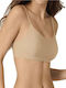 Zero Feel Wavy Women's Bra without Padding Beige