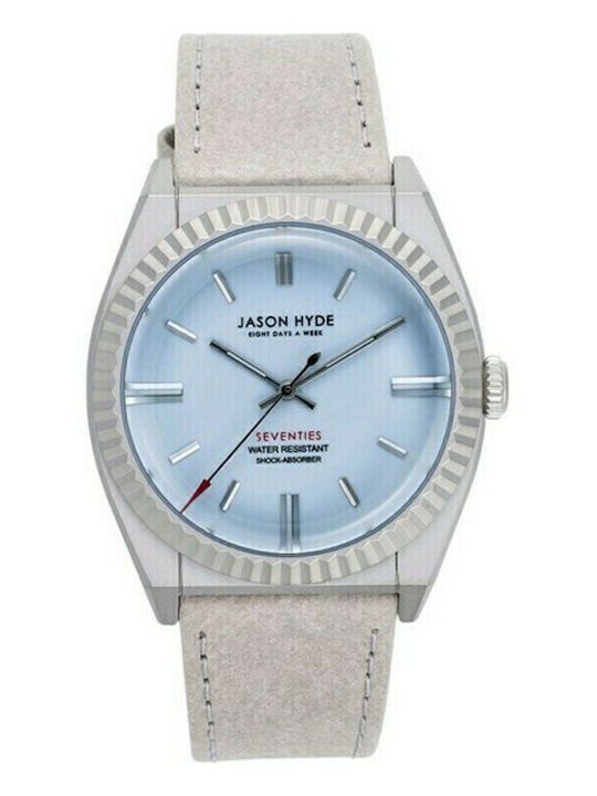 Jason Hyde Watch Battery with Leather Strap