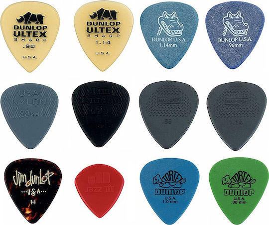 Dunlop Pene Chitară Medium/Heavy Grosime 1.14mm Set 12buc