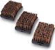 Broil King BBQ Cleaning Brush Spare Heads Palmyra 3pcs