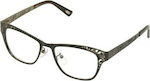 Loewe Metal Eyeglass Frame Black VLW445M 0I62