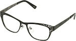 Loewe Metal Eyeglass Frame Black VLW445M 08GF