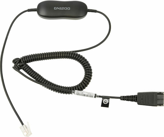 Jabra GN1200 Καλώδιο Quick Disconnect (QD) Coiled to RJ-9 2m (88011-99)