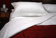 Le Blanc Hotel Sheet White Queen Size 240x285cm 100% Cotton 1pcs