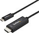 StarTech HDMI 2.0 Premium High Speed 4K 60Hz HDR Cable HDMI Male - USB-C Male 3m Black