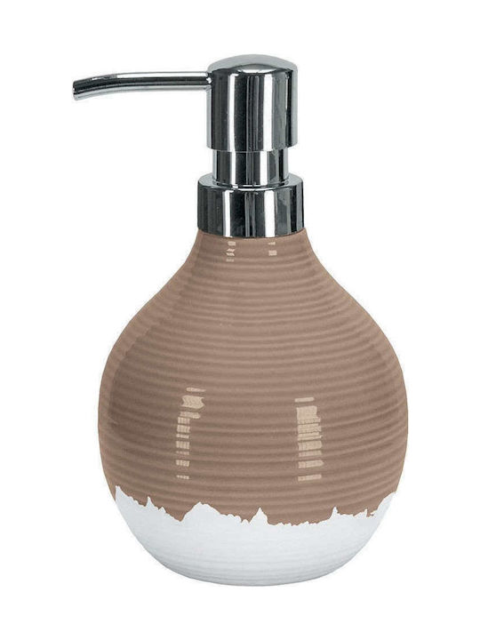 Kleine Wolke Bolsa Tabletop Ceramic Dispenser Brown