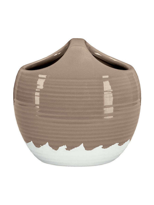 Kleine Wolke Bolsa De masă Cupa ei Ceramică Maro