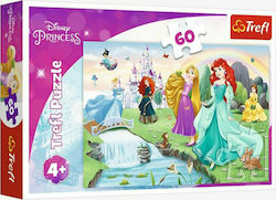 Детски Пъзел Meet The Princesses за 4++ Години 60бр Trefl