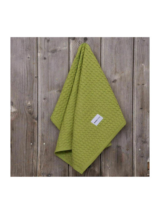 Nima Towel made of 100% Cotton in Green Color 50x70cm 26570 1pcs