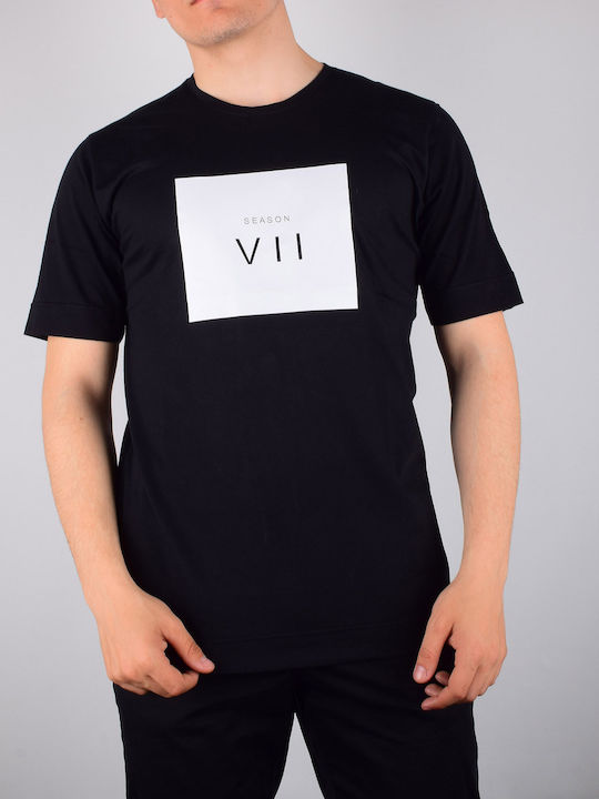 Polo Herrenbluse Kurzarm Schwarze