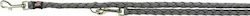 Trixie Dog Leash Lead Cavo Graphite S/M 12mm Gray 2m