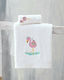 Rythmos Set de prosoape pentru copii 2pcs Flamingo Roz De greutate 450gr/m²