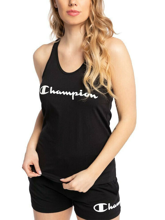 Women's Blouse Cotton Sleeveless Black