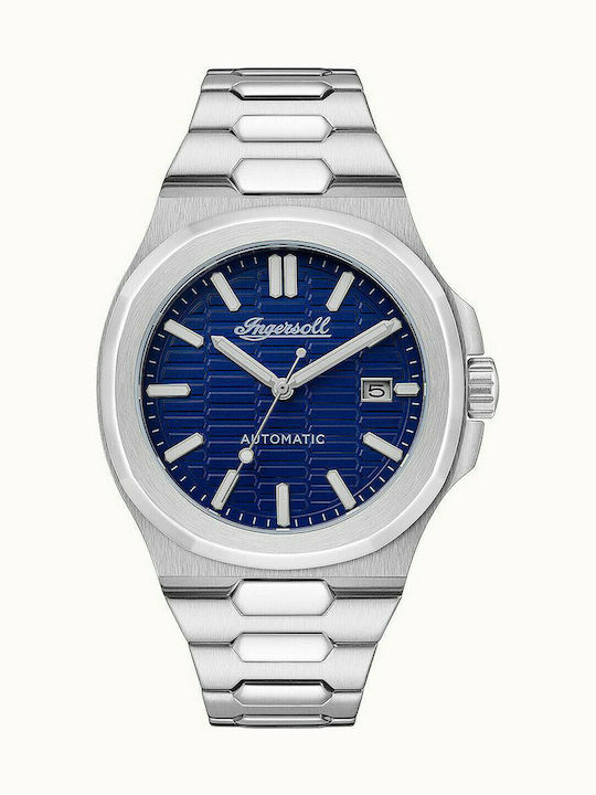 Ingersoll Catalina Men's Watch 44.5mm Automatic with Silver Metal Bracelet