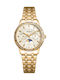 Adriatica Damen Uhr Chronograph mit Gold Metallarmband