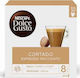 Nescafe Machiatto Cortado Espresso Kompatibilität mit Maschine Dolce Gusto 30 Stück