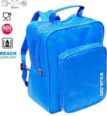 GioStyle Insulated Bag Backpack Fiesta 17 liters L27 x W16 x H34cm. Blue