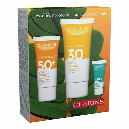Clarins Sun Kit Face Dry Touch Spf30 30ml, Body Cream Spf30 75ml