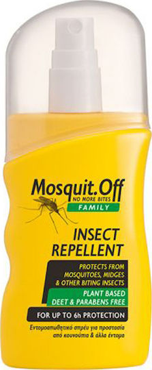 My Sun Care Mosquit.Off Insect Repellent Family Εντομοαπωθητικό Spray Κατάλληλο για Παιδιά 100ml
