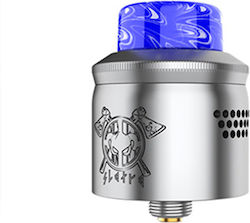 Mechlyfe Slatra E-Zigarette Verdampfer-Tank RDA 25mm Silber