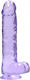 Shots Realistic Dildo with Balls 23cm Purple