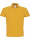 B&C ID.001 Men's Promotional Polo T-Shirt in Gold