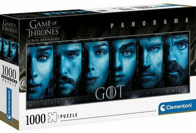 Game of Thrones Panorama Faces Puzzle 2D 1000 Bucăți