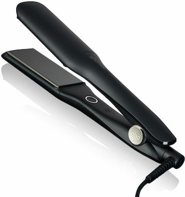 GHD Wide Plate Max Styler Hair Straightener with Ceramic Plates 80W Black