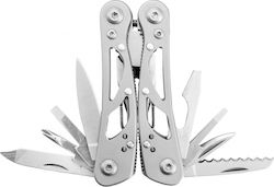 Ganzo G104-S Multi-tool Silver with Blade made of Stainless Steel in Sheath