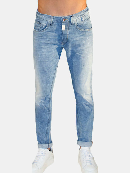Cover Jeans E2758 Men's Jeans Pants Slim Fit Blue