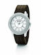 Folli Follie Women's Watch with Black Rubber Strap
